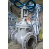 Válvula Gaveta de Aço Fundido com Haste Ascendente Flangeada Jing Pai BVMC Z41H-16C Válvula Gaveta de Vedação Dura DN80
