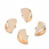 Fivela em Forma de Leque 13/15/20/25mm, Fivela de Colete, Fivela de Cordão de Couro para Cinto, Acessórios para Joias DIY