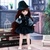 Cyber Rojo 30cm Inocencia Infantil Muñeca Barbie Ojo de Dibujos Animados 23 Articulaciones 6 Puntos bjd Princesa Niñita Juguete para Niños