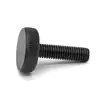Parafuso Gb835 com Cabeça Chata Serrilhada, Aço Carbono Preto Eletroforético Parafuso Grande com Cabeça Chata Serrilhada, Parafuso Preto Zincado Antiderrapante de Apertar Manual