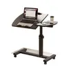 Mesa de noche perezosa móvil Cama Hogar Dormitorio Mesa Simple Mesa elevable Estudiante Estudio Escritorio de escritura.