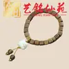Pulsera Artística de Cuentas de Bambú con Múltiples Cuentas, Pulsera Creativa de Cuentas de Oración para Hombre, Joyería Femenina de Círculo Único Estilo Pareja