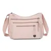 2026 Bolso Nuevo de Color Sólido de un Solo Hombro para Mujer, Bolso de Nylon Simple Casual Tipo Dumpling, Bolso Cruzado Versátil Estilo Coreano para Mamá