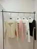 WGWE2026 Outono Estilo Minimalista Básico Versátil Slim Fit Gola Henley Manga Longa Camiseta W10830