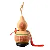 Pingente de cabaça natural, cabaça real, nó chinês, gravação a laser auspiciosa, grande ornamento de fortuna e riqueza para a sala de estar, item colecionável