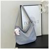 Bolso Cruzado Versátil Diario, Bolso Nuevo Tipo Dumpling, Bolso Tote de Gran Capacidad, Moderno, Casual y Sencillo Bolso de Hombro tipo Waffle