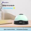 Despertador de projeção simples para atacado transfronteiriço LED Inteligente tela grande display luz noturna despertador com temperatura despertador eletrônico