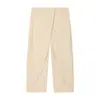 Venta Caliente Transfronteriza Aliexpress Primavera 2026 Nuevo Pantalón Largo de Color Sólido con Diseño Cruzado al Frente para Mujer 4043050