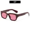 Moda Europea y Americana 2026 Nuevo Estilo Gafas de Sol Cuadradas con Tachuelas Estilo Callejero Versátiles de Moda Gafas de Sol de Personalidad para Mujer