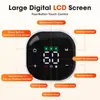 Dispositivo de Fisioterapia con Masajeador de Tobillo, Calentamiento Eléctrico, Compresa Caliente, Vibración, Luz Roja Caliente Transfronteriza