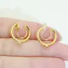 Convertidor de Pinza para Oreja de Espiral Antimosquitos Accesorios para Pendientes DIY Moda Estilo Colgante Redondo Pendientes sin Perforar Venta al por Mayor