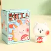 Kapi Barra Trabalhador Surrado Fofo Desenho Animado Enfeites Artesanato de Resina Mini Boneca Decoração de Mesa Suprimentos