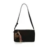 Bolso de Almohada Sencillo de Gamuza Estilo Coreano Ins Otoño/Invierno Nicho Retro Versátil Bolso de Hombro Único Elegante Moderno Moda Bolso Cruzado