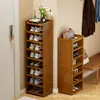 Zapatero Multicapa para Uso Doméstico, Almacenamiento Estrecho para Entrada, Zapatero Simple a Prueba de Polvo para Apartamentos de Alquiler y Pasillos de Dormitorios, 26 Modelos Nuevos