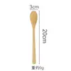 Talheres de bambu premium: colheres de bebê, colheres de arroz, colheres de mel, pequenas colheres de madeira estilo coreano, colheres de chá requintadas, direto do fabricante