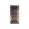 Bestseller Transfronterizo de Amazon/Rejilla Decorativa de Piso de Metal para Ventilación de Aire de Acero con Salida de Aire Ajustable