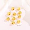 Preservação da Cor Eletrodeposição de Ouro Real Antigo Contas Espaçadoras Auspiciosas Desejosas Pulseiras DIY Ano Animal Cordão de Fio Vermelho Contas Espaçadoras 46 Estilos