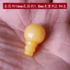 Cera de abejas color aceite de pollo imitación calcedonia amarilla tee Buda cabeza pagoda cuentas de bricolaje pulsera estrella luna Bodhi accesorios