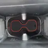 Adequado para 23 Toyota YARIS CROSS Tapete para porta-copos central e compartimentos da porta à prova de poeira Tapete decorativo Modificação de armazenamento