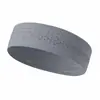 Diadema de punto de malla de nailon transpirable para deportes al aire libre transfronterizos, diadema de color liso para correr, cinta para el pelo de alta elasticidad antisudor