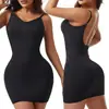 Modelador Corporal Feminino de Cintura Alta Controle de Barriga Levanta Bumbum Bodysuit com Alças Tamanho Plus Size Respirável Emagrecedor Camada Base Roupa Íntima Modeladora Justa