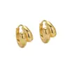 Pendientes Dorado Glow Venta Caliente Transfronteriza Amazon Nuevo Todo Cobre Hipoalergénicos Accesorios Diarios Pendientes Distintivos Japoneses y Coreanos