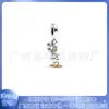 Pulseira Pandora S925 Cobre Branco Banhado a Prata Fio de Prata Contas Acessórios DIY Me Caveira Me Tai Chi