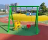 Conjunto de Balanço para Exterior Infantil, Cadeira Suspensa para Parque Comunitário, Escorregador para Jardim de Infância, Conjunto de Balanço com Combinação de Escalada, Corda de Escalada para Jardim