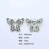 Venta Caliente Aleación de Zinc Accesorios DIY Sentido Retro Literario Colgante de Mariposa Collar Pulsera Aretes Accesorios de Joyería Venta al por Mayor
