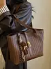 Bolsa Tote de Ombro Feminina Casual Retro de Grande Capacidade, Estilo Novo Verão 2026, Transfronteiriça