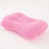 Suministro Directo de Fábrica Almohada Inflable de Seda de Leche Presionable Almohada Inflable para Cuello Portátil para Viajes en Avión Guardable Almohada Inflable en Forma de U