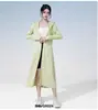 Vestido Original de Hilo Fairy Cloud Ropa Larga de Protección Solar para Mujer Hilo Original Ala de Sombrero Desmontable Protección de Cuerpo Completo Ropa de Protección Solar de Largo Medio