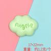 Accesorios de nube diy resina letra nube blanca Ángel.e funda para teléfono móvil parche de nube lisa accesorios de pegamento crema
