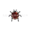 Jiangtai F136 Joyería de Aleación de Titanio Aretes de Mariquita con Circonita, Joyería para Piercing Corporal de Aleación de Titanio de Venta Caliente Transfronteriza Tornillos para Oreja