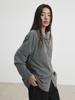 Love and Nancy Treze Linhas Minimalista Outono Retrô Estilo Hong Kong Solta para o Trabalho Casual Versátil Camisa Oversized para Mulheres 02803