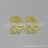 Cabeza de belleza que conserva el color, marco hueco de epoxi UV, pegamento de resina, marco de metal, accesorios para joyería DIY, material hecho a mano
