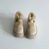 Moda Estilo Coreano Veludo Grosso Solado Grosso Sapatos de Algodão Femininos 2026 Inverno Novo Quente Confortável Slip-on Aumento de Altura Antiderrapante Sapatos Birkenstock