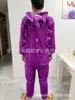 Pijama de Franela para Hombre y Mujer Kulomi Ao Bing Sonic Animal de Dibujos Animados para Otoño e Invierno