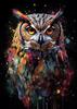 Póster moderno de león y tigre con diseño de animal salvaje fresco en color para sala de estar, dormitorio, decoración del hogar, pintura colgante en lienzo