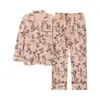 2026 Pijamas Nuevos para Mujer, Primavera y Otoño, Algodón Puro, Manga Larga, Tacto de Alta Gama, Tallas Grandes para Madres de Mediana Edad, Conjunto de Ropa de Casa 100% Algodón