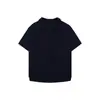 Ropa para Hombre Beijie 2026 Verano Nueva Camiseta con Cuello Lapel Estilo Old Money para Hombre Top Retro de Manga Corta Camiseta Lisa Holgada