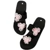 2025 Nuevas Chanclas de Cuña de Gran Tamaño para Mujer de Comercio Exterior Transfronterizas de Suela Gruesa Ligeras Sandalias de Playa para el Mar Amazon