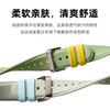 Adecuado para pulsera de mijo 7PRO cuero sintético Correa de cuero Miband7pro Correa de contraste de TPU al por mayor