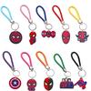 Amazon Serie Spiderman Llavero Creativo de Cuerda Trenzada temu Llavero de Cuerda de Cuero de Dibujos Animados Llaves de Coche de Moda