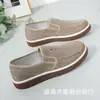 Zapatos de Tela con Banda Elástica de Nuevo Estilo 2025, Zapatos Planos, Casuales, Cómodos y Prácticos para Hombre