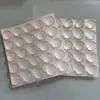 Alfombrilla Antideslizante de Silicona con Buena Relación Calidad-Precio, Partículas de Goma Anticolisión Transparentes, Alfombrilla de Silicona Amortiguadora y Resistente al Desgaste, Alfombrilla Silenciadora para Puerta de Gabinete, Pegatina Anticolisión Autoadhesiva