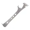 Palanca, Herramienta para Carpintería para Desmontaje y Modificación, Tablón Metálico para Palanca, Extractor de Clavos, Raspador Plano para Apicultura, Cuchillo Pala