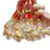 Colgante Pequeño del Año del Caballo, Oro Puro 999, Pequeño Regalo Creativo del Año del Caballo, Colgante Llavero para Hacerse Rico Pronto, Colgante de Caballo Dorado