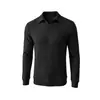 Camiseta casual de manga larga de color liso para hombre de comercio exterior primavera y otoño, sudadera holgada de talla grande para hombre, camiseta básica, camiseta superior para hombre