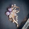 Estilo Nacional moda vintage borboleta flor broche feminino de alta qualidade Pearl tassel corsage cheongsam coat acessórios pino